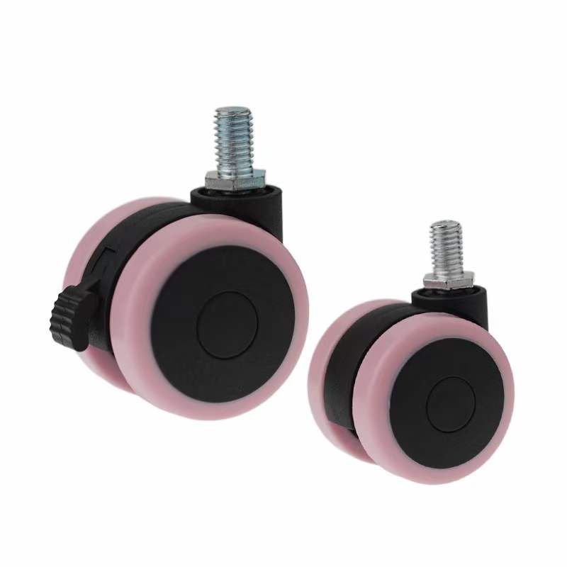 1.5inch Low Noise Medical Caster Wheels, Nylon Wheel Casters For Furniture