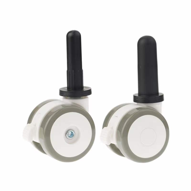1.5inch Low Noise Medical Caster Wheels, Nylon Wheel Casters For Furniture